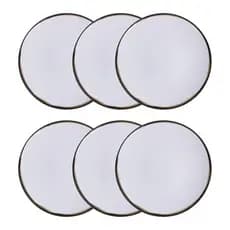 Conjunto 6 Pratos Rasos 25cm Canyon Porcelana Tramontina
