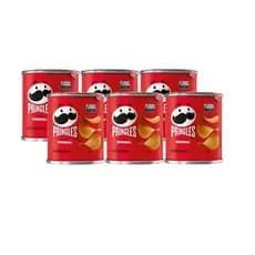 KIT 6 BATATA CHIPS PRINGLES ORIGINAL 35GR
