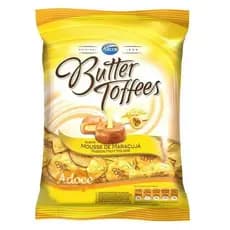 Bala Butter Toffees Maracujá Arcor 400g - Caramelo Recheado