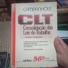 Livro:CLT consolidação das leis do trabalho