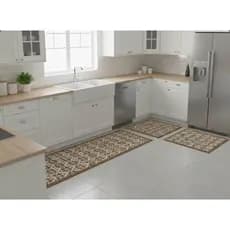 kit para cozinha de algodao Jacarta 3 peças