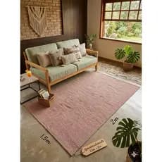 Tapete de Sala Parintins 1,50x2,00m - Conforto Artesanal Premium