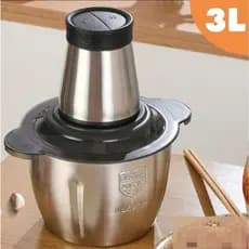 3L Ou 2L Picador De Alimentos Moedor De Carne Mixer Elétrica Processador Cozinha 110V Ou 220V rj
