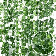 Trepadeira 2.10 M a UNIDADE Artificial Verde Hera Pacote Ramas Muro Ingles Jardim Vertical