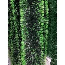 Kit 3 Festão Verde Escuro Decoração Natal 2M Natalina Cheio 13cm x 2m