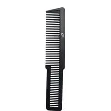 Pente Clipper para Cabelos e Barba Corrido cor Preto Cod 1702