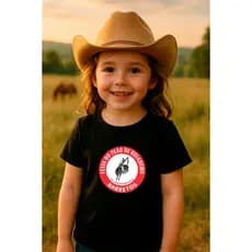 Camiseta Infantil BARRETOS Festa de Peão Os Independentes em Algodão 2025