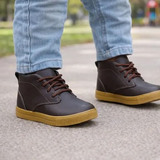 Tenis Coturno Infantil Bebê Menino Casual Extra Macio Farmfun Envio Imediato