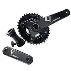 Pedivela Duplo Integrado Para Ciclismos 24x36 Dentes Bike MTB 20v 175mm First