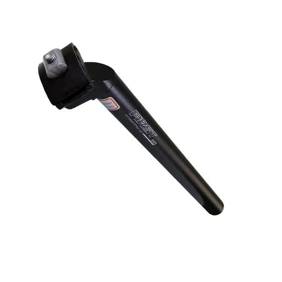 Canote De Selim First Laser Mtb 31.6 x 350mm Bike Alumínio 6061 Resistente Durável Logo Gravado