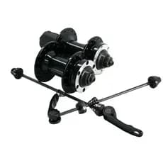 Cubo First K7 Bicicleta Aluminio Esferado Mtb Cassete 32 F Preto - Par De Cubos Traseiro/Dianteiro