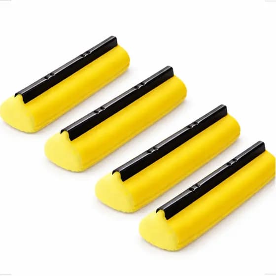 Kit 4 Unidades Refil Para Rodo Mágico Dobrável Limpar Casa extra Absorvente