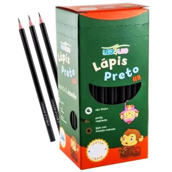 kit 20 Lápis preto N:2 leoleo