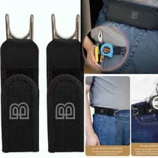 Cinto Lateral Sem Fivela 2 Peças Cintos Elásticos Para Homens E Mulheres Jeans Ajustável