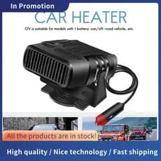 Aquecedor De Carro Universal 12V , Acessórios De Aquecimento Interior Do , Ventilador , Removedor De Névoa De Janela , A