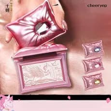 Paleta De Sombras Cheeryep De 3 Cores , Travesseiro Sonhador , Iluminador Fosco E Brilhante , Pigmentado À Prova De Manc
