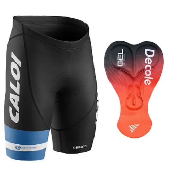 Bermuda Caloi Ciclismo Profissional Confortável Bike Unissex Forro Gel 3d Proteção Assento