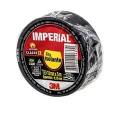 Fita Isolante 3M - 5 MTS, 10 MTS,  20 MTS - Imperial Slim 3M 18mm