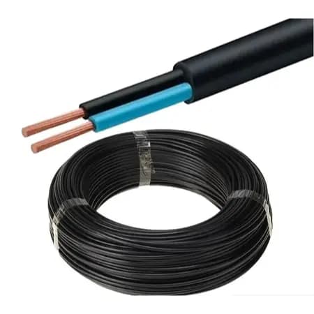 Cabo PP Flexível 2x0,50mm 500V 70° Lance 10 metros