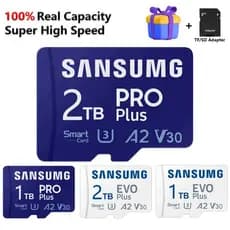 Cartão  MemórMicro Card 2TB De Alta Velocidade TF 1TB SD Flash Para Proteção De Segurança Telefônica Presente De Câmera