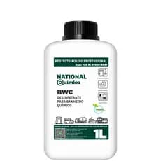 Desinfetante Para Banheiro Químico 1 L Bwc National Química