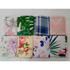 Kit 10 Fronhas Microfibra para Travesseiros Estampadas, Estampas variadas