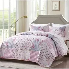 Cobre Leito Colcha 100% Poliéster Lindas Estampas Sortidas e Variadas Avulso, Face Única