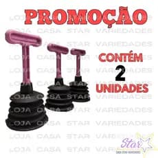 Desentupidor de Pia de cozinha Sanfonado KIT 2 UNIDADES para pias , Lavatórios e Ralos