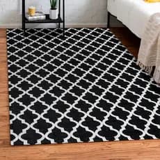Tapete Jacquard 2,00 x 1,40 Antiderrapante Decoração  Sala Quarto Escritório