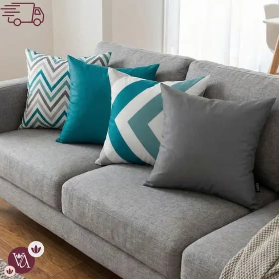Kit Com 04 Capas De Almofadas Decorativas 43x43 Promoção