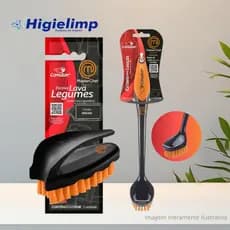 KIT Escova de lavar Louça + Escova de Lavar Legumes Linha MasterChef - Condor