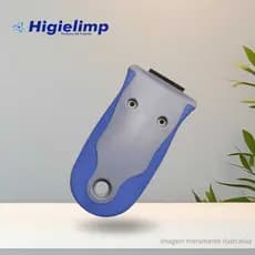 RASPADOR DE SEGURANCA 4CM + 1 LAMINA ADICIONAL - BRALIMPIA