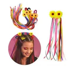 Kit 2 Xuxinha Girassol Festa Junina com Fitas Coloridas