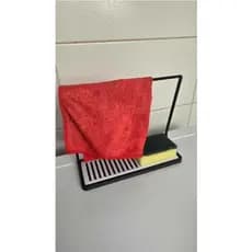 Suporte para esponja de cozinha.
