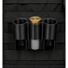 Suporte Tático para Cartuchos Calibre 12 em 3D | Porta Cartucho 12  para Colete Tático