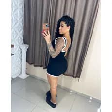 Macaquinho Feminino Preto E Branco Mirela