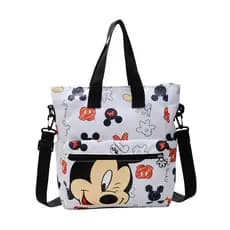 Bolsas Femininas Mickey Mouse Meninas Anime Kawaii Bolsa de Ombro Bolsa Feminina Moda Desenhos Animados Bolsas Crossbody Bolsa Baguette