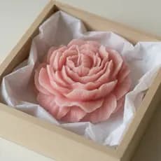 Vela Aromática Perfumada + Caixa Mdf Relaxante Romântico Decoração e Bem-Estar