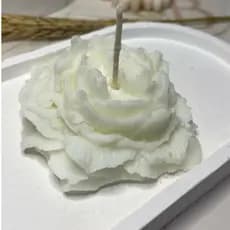 Velas Aromáticas Rosa , Jasmim, Peomia e Margarida | Perfumadas e Decorativas - Aroma Intenso e Duradouro