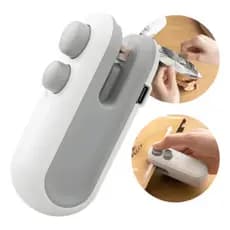 Mini Seladora Portátil de Embalagens – Selador Térmico para Plástico Cozinha Prático
