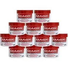 Kit 12 Revitalizador De Plásticos E Parachoque Magic Box 21 - 250g