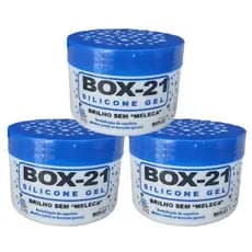 Kit 3 Silicone Gel Automotivo Box 21 250G