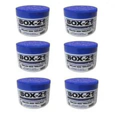 Kit 6 Silicone Gel Automotivo box 21 250g