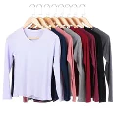 Blusa feminina Gola V Manga Longa/Acesse aqui:https://shope.ee/1AlBxCBMp6