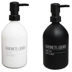 Porta sabonete liquido de vidro 450ml CK7646