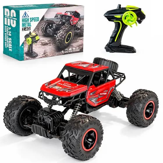 Carrinho Controle Remoto Recarregável Brinquedo Infantil Off Road 4x4