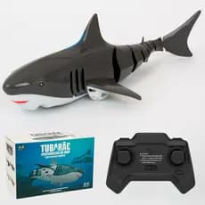 Tubarão Com Controle Remoto Shark Robô Brinquedo Infantil A prova D'água De Piscina