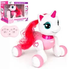 Robô Cachorro Unicórnio Controle Remoto Recarregável Brinquedo Infantil Cachorrinho