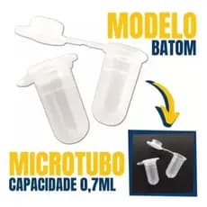 Microtubos Baton 0,7ml Interno
