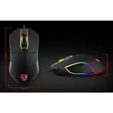 Mouse Gamer Motospeed V30, RGB, 3500DPI, 6 Botoes